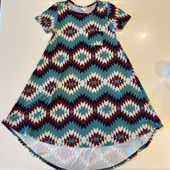 LuLaRoe Dresses & Skirts - NWOT Lularoe Carly Dress, RARE Navajo Print, XXS